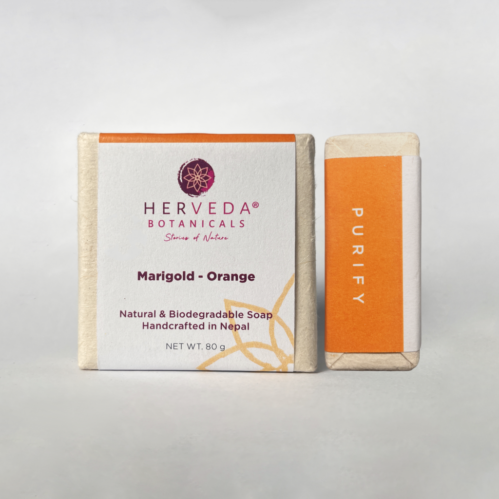 Marigold-Orange Soap