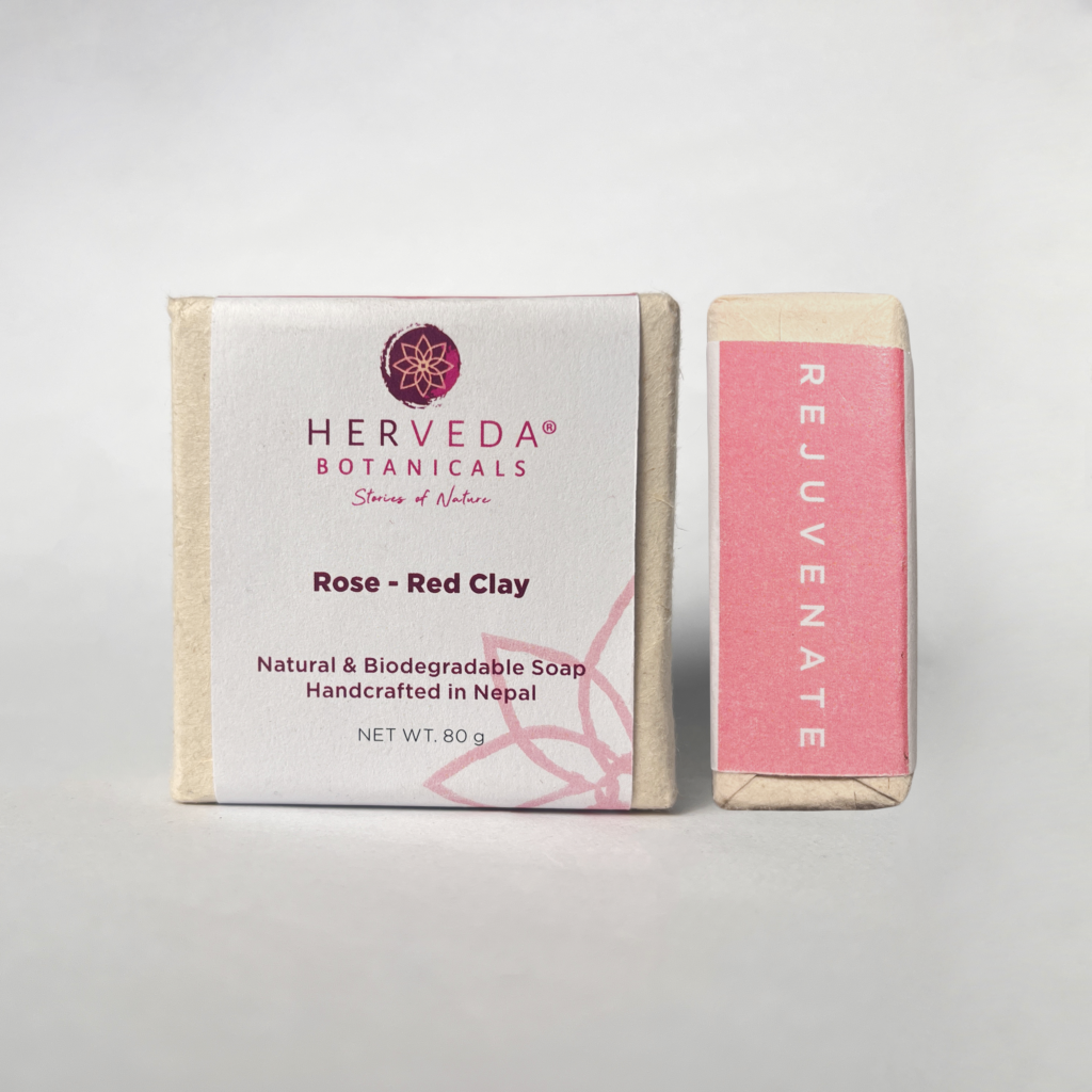 Rose-Red Clay Soap