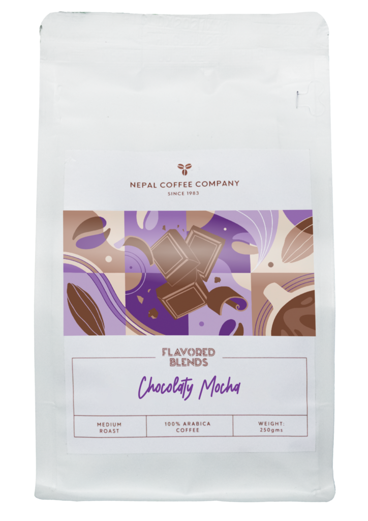Flavored Blends Ground –  Chocolaty Mocha