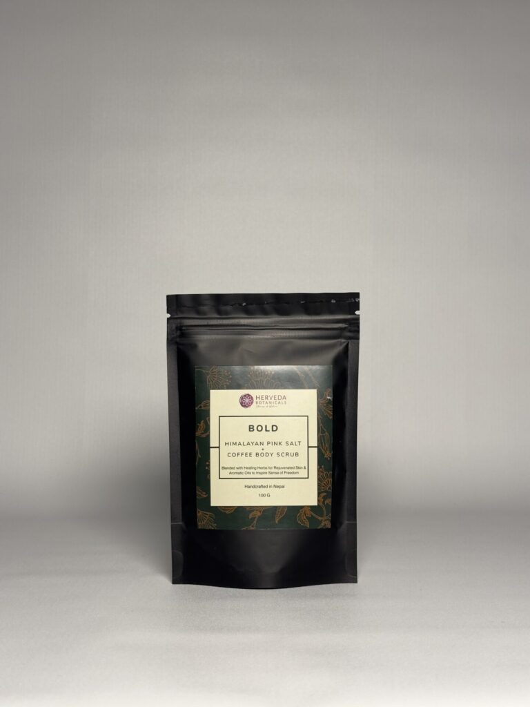 Bold Himalayan Pink Salt + Coffee Body Scrub 100G