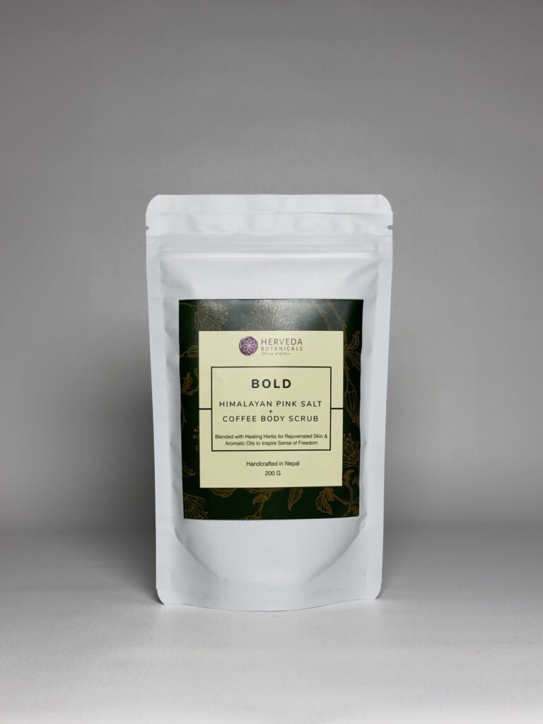Bold Himalayan Pink Salt + Coffee Body Scrub 200G