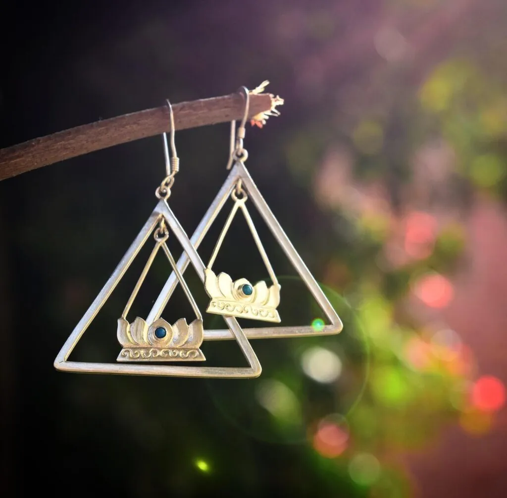 Silver Chiba Earrings